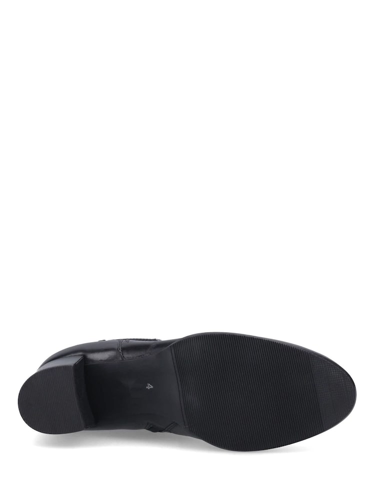 Hush Puppies Black Camellia Heeled Boots - Image 4 of 4