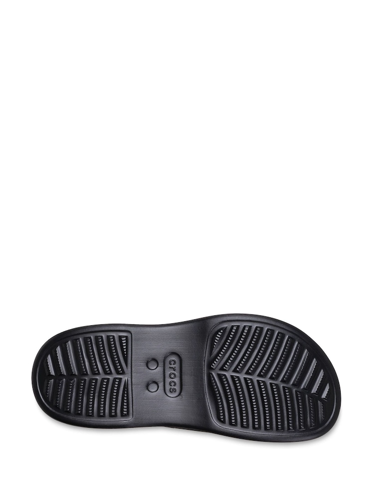 Crocs Black Dylan Notched Clogs - Image 5 of 5 Crocs Black Dylan Notched Clogs - Image 5 of 5