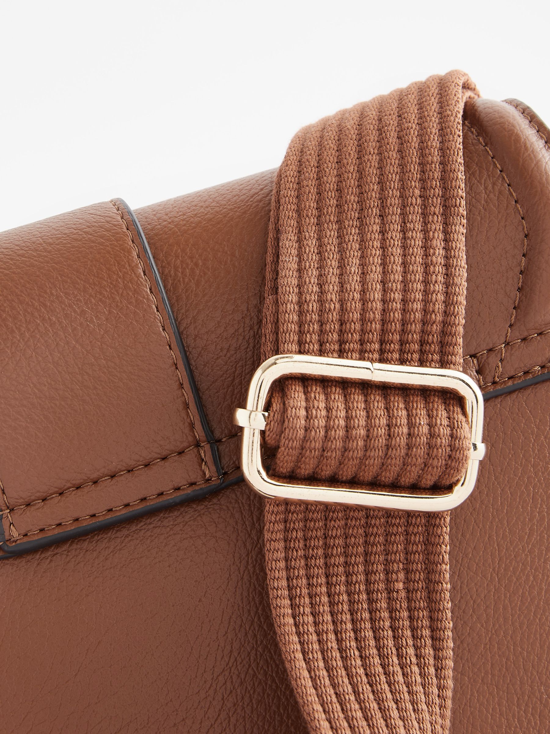 Buy Tan Brown Casual Flap Over Cross Body Bag from Next Luxembourg