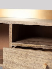 Swoon Light Brown Fresco Mango Wood Wide TV Unit, Up to 43 inch - Image 5 of 5