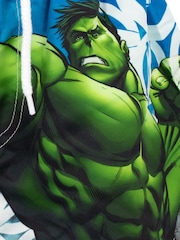 Character Silver Marvel Avengers Captain America & The Hulk Swim Shorts - Image 3 of 3