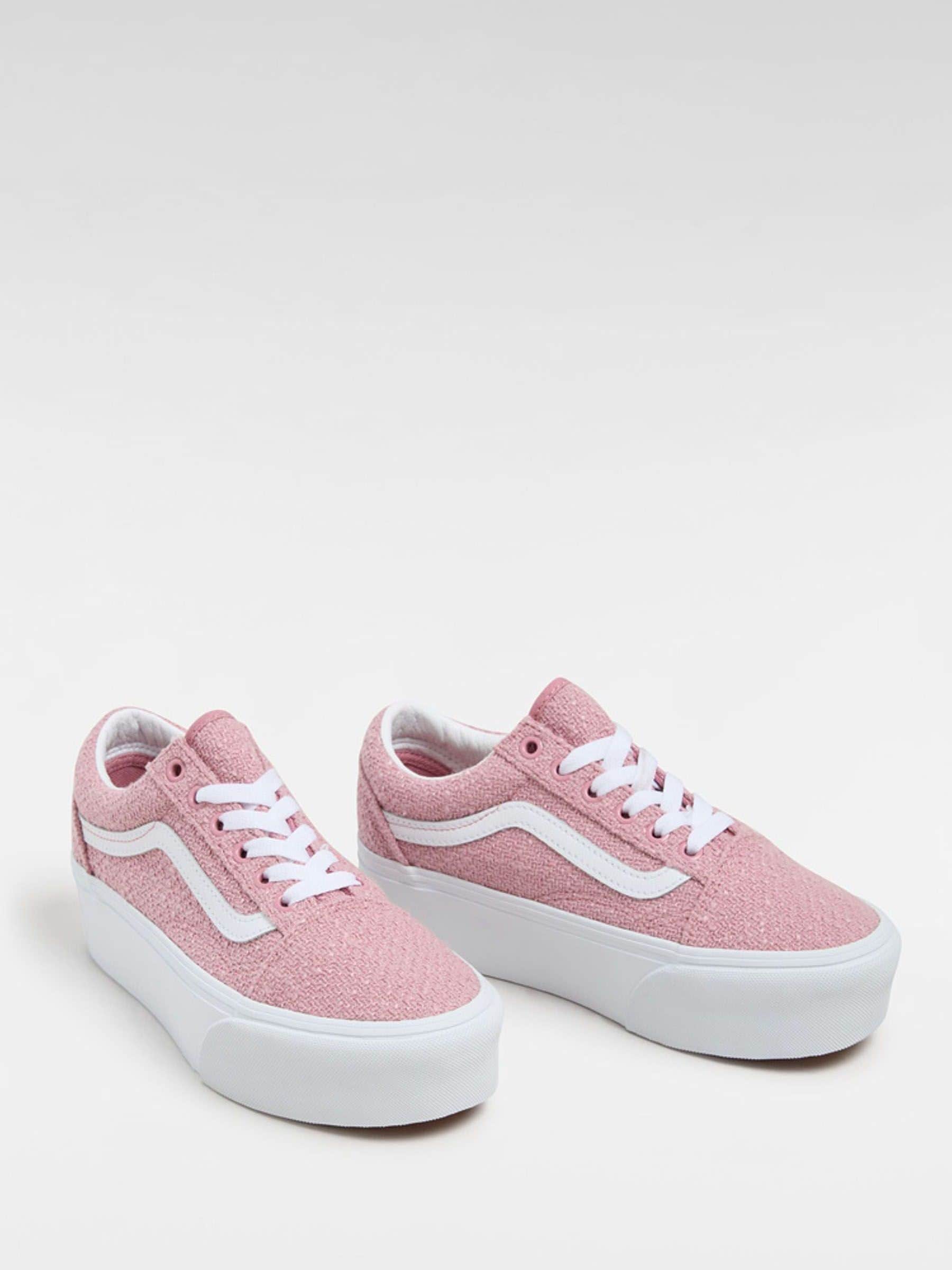 Vans old skool womens pink discount
