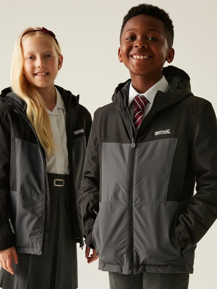 Regatta Black Beamz Britalight Waterproof Jacket - Image 1 of 9