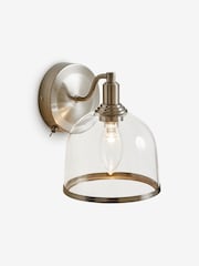 Brushed Chrome Gloucester Rechargeable Wireless Wall Light - Image 5 of 6