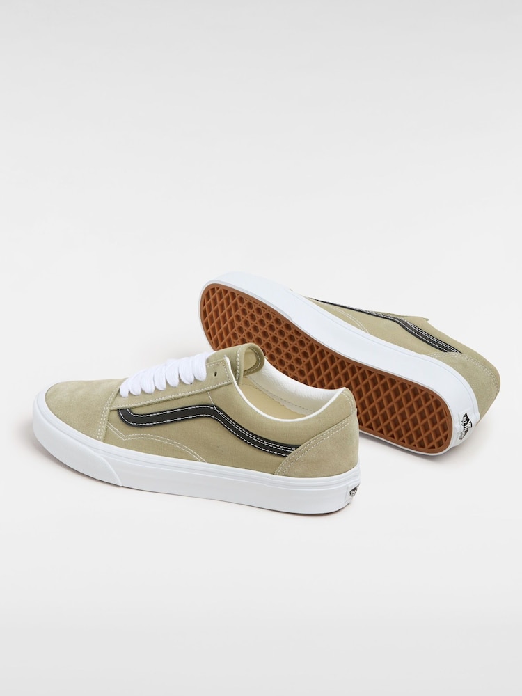 Verde - Vans Bărbați Old Skool Pantofi sport - Image 3 of 4