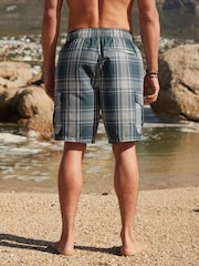 Blue Utility Swim Shorts - Image 3 of 11