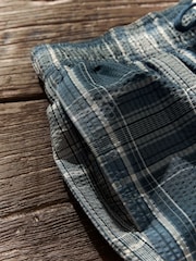 Blue Utility Swim Shorts - Image 8 of 11