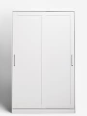 White Flynn 1.2m Sliding Wardrobe - Image 2 of 9