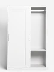 White Flynn 1.2m Sliding Wardrobe - Image 5 of 9