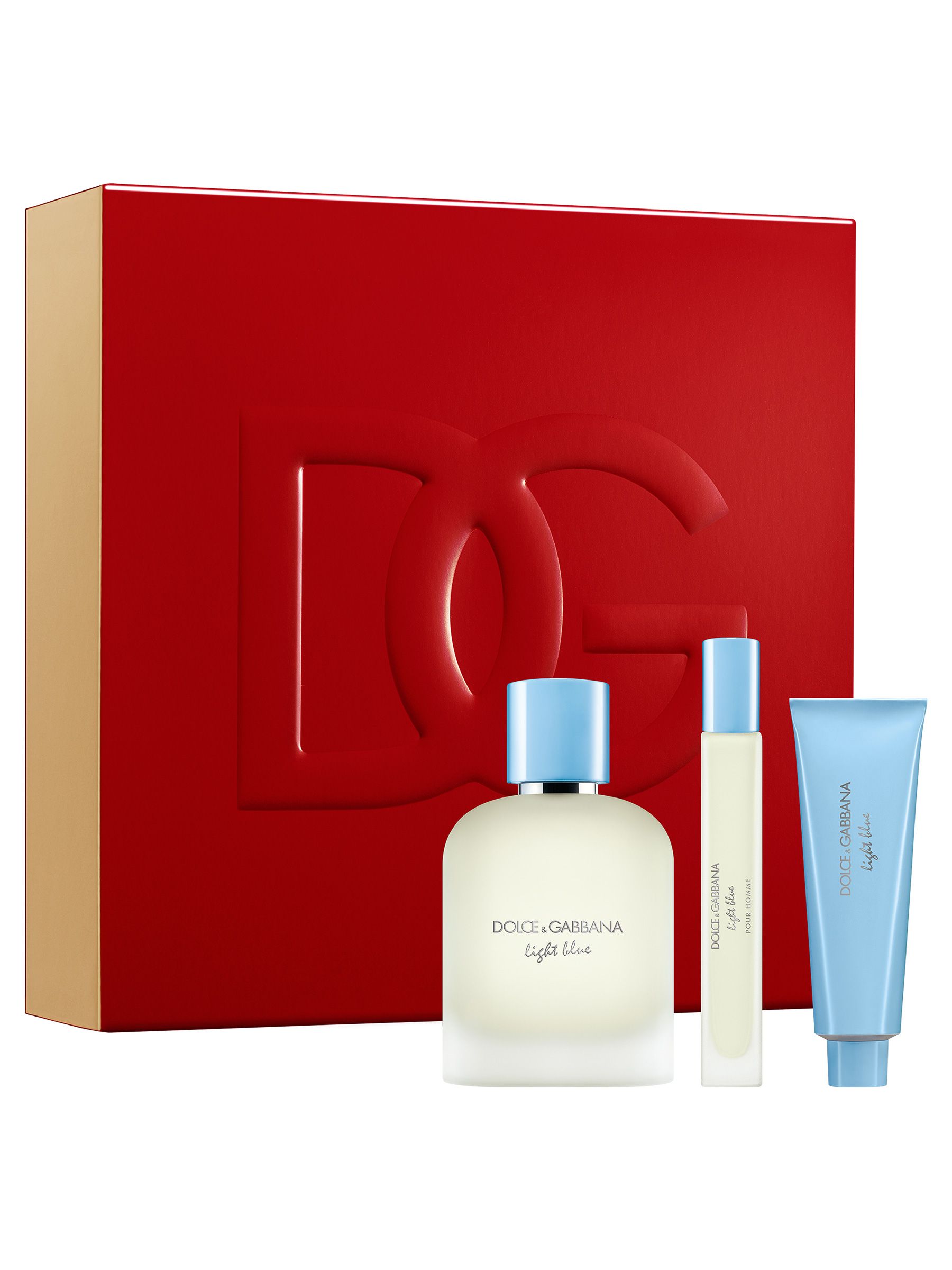 Dolce & Gabbana Unisex Light/Blue Pour Homme Eau Toilette 100Ml Gift Set