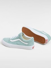 Vans Womens Grey Old Skool Trainers - Image 5 of 5