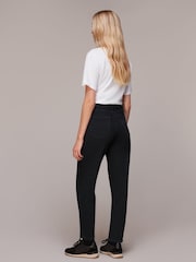 Whistles Black Barrel Leg Denim Straight Jeans - Image 2 of 5