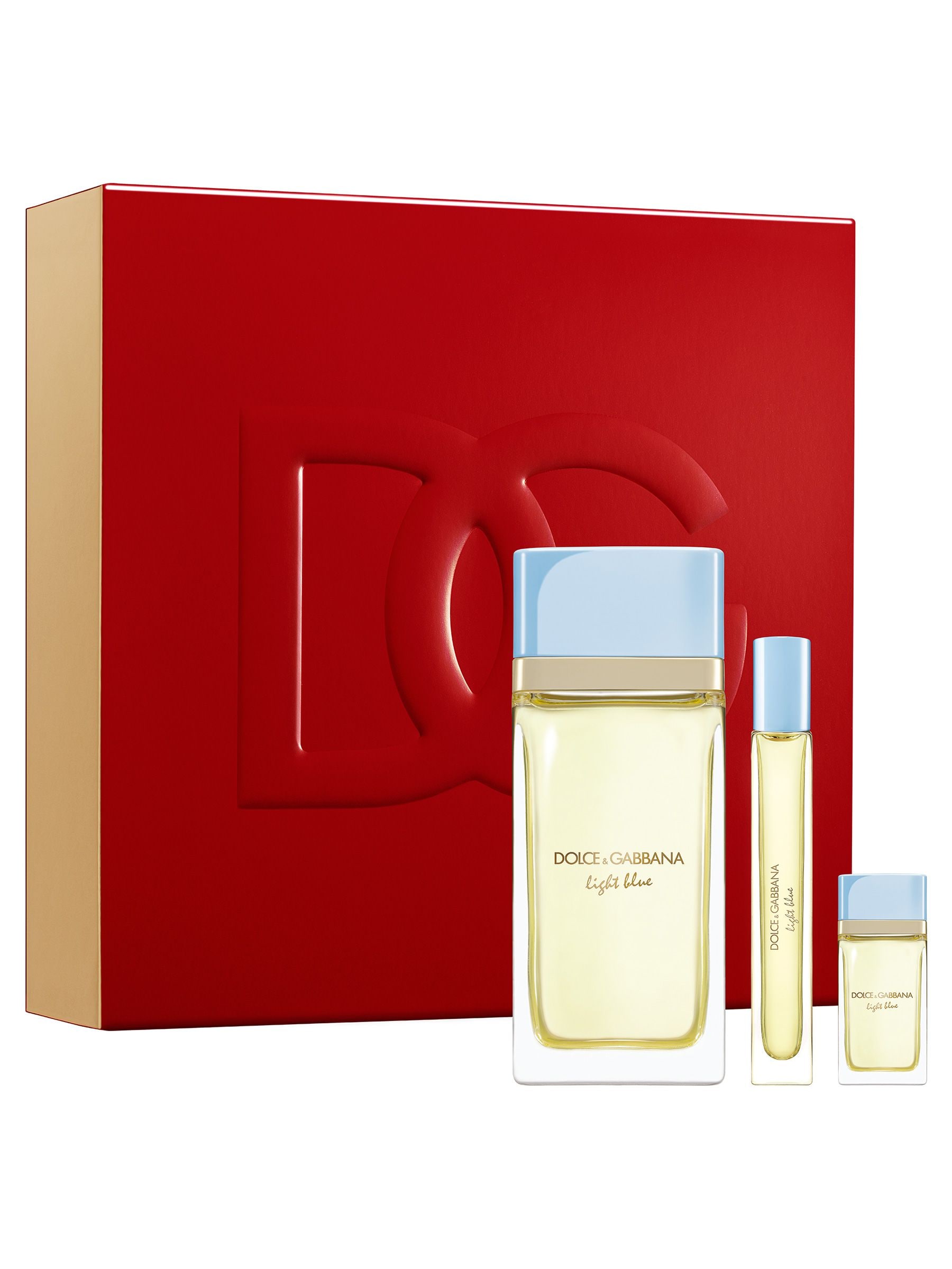 Dolce & Gabbana Unisex Light/Blue Eau De Parfum 100Ml Gift Set (Worth Over £155)
