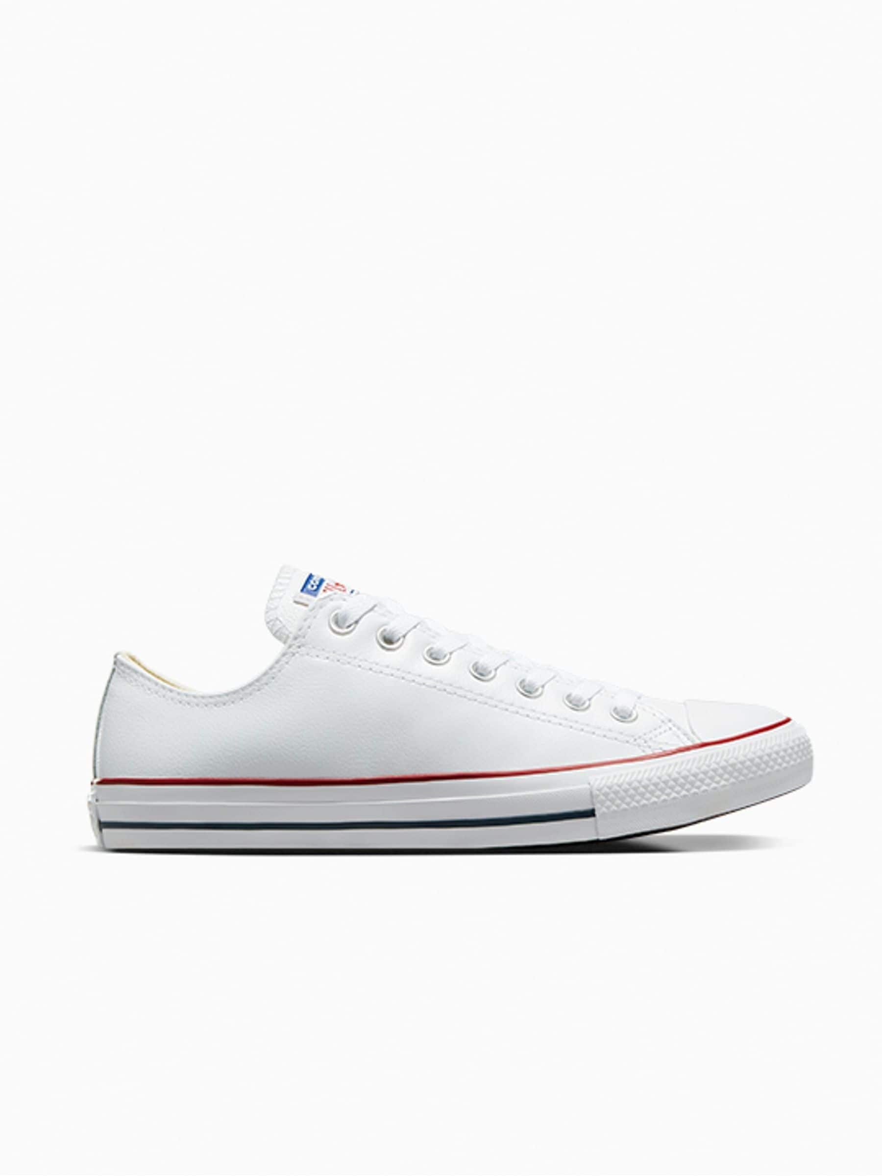 Buy Converse White Leather Ox Trainers from the Next UK online shop