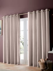 Emily Bond Pink Oscar Stripe Made to Measure Curtains - Image 2 of 9