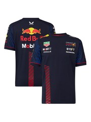 Fanatics Blue Oracle Red Bull Racing 2023 Team Set Up T-Shirt Kids - Image 1 of 4