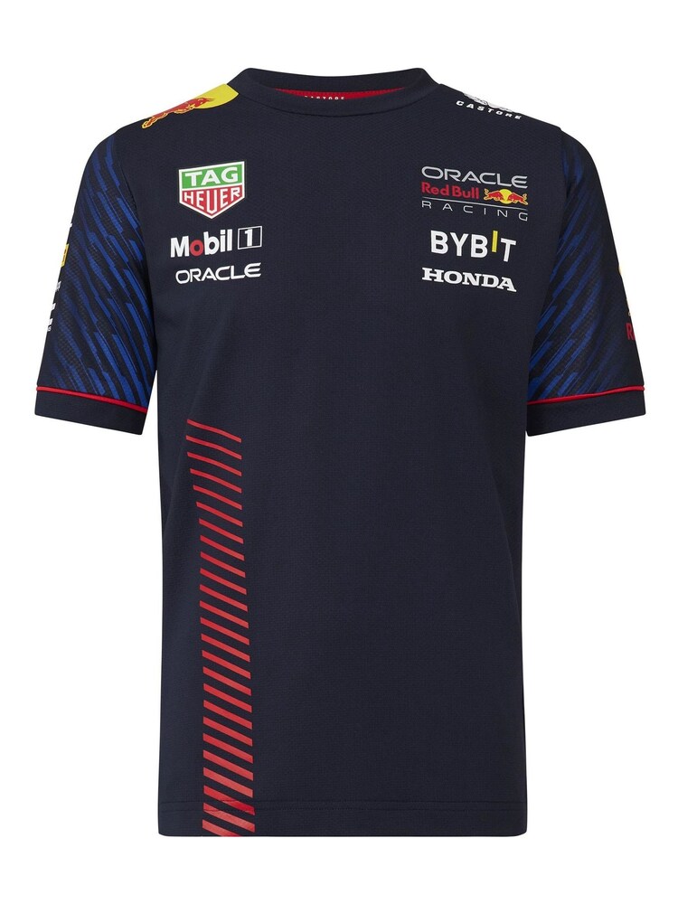 Fanatics Blue Oracle Red Bull Racing 2023 Team Set Up T-Shirt Kids - Image 2 of 4