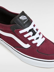 Vans Mens Red UA Rowley Classic Trainers - Image 4 of 4