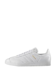 adidas Originals White Gazelle Trainers - Image 5 of 10