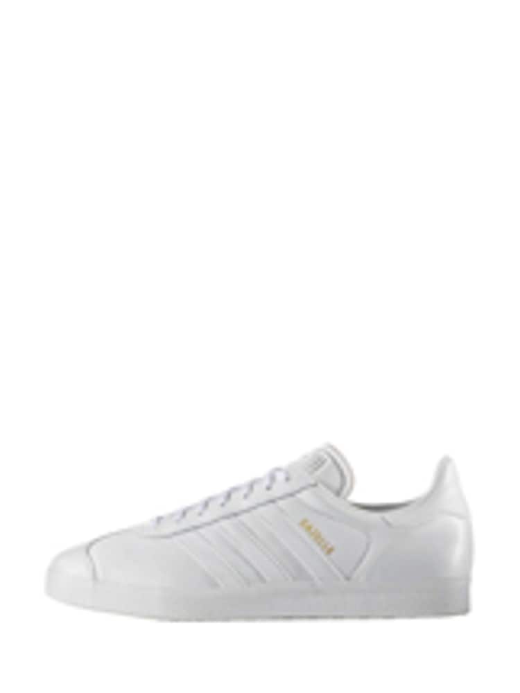 adidas Originals White Gazelle Trainers - Image 5 of 10