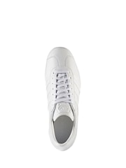 adidas Originals White Gazelle Trainers - Image 9 of 10