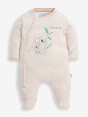 Jojo Mama Baby Baby Schlafanzug mit Koala-Applikation und Reißverschluss​​​​​​​ - Bild 1 von 2