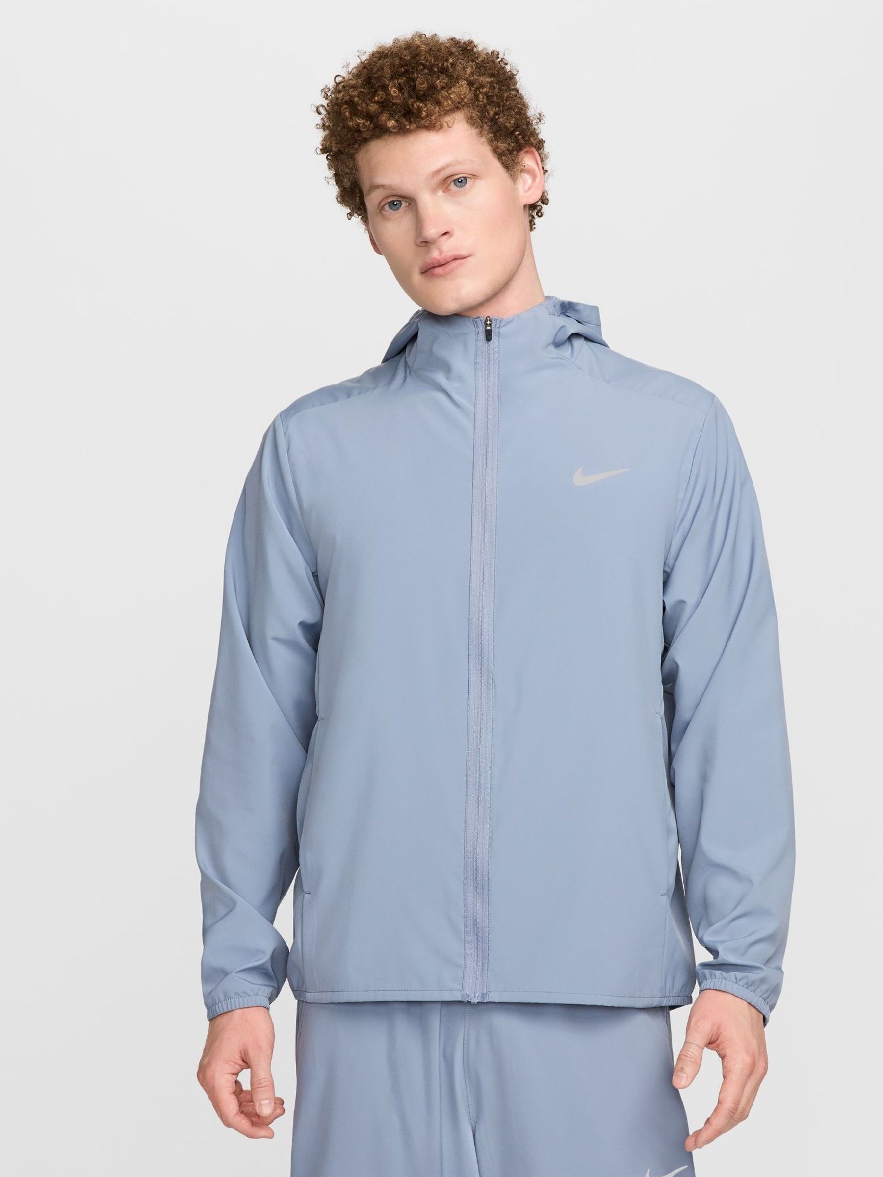 Buy Nike Blue Dri-FIT Form Hooded Training Jacket from Next Sweden