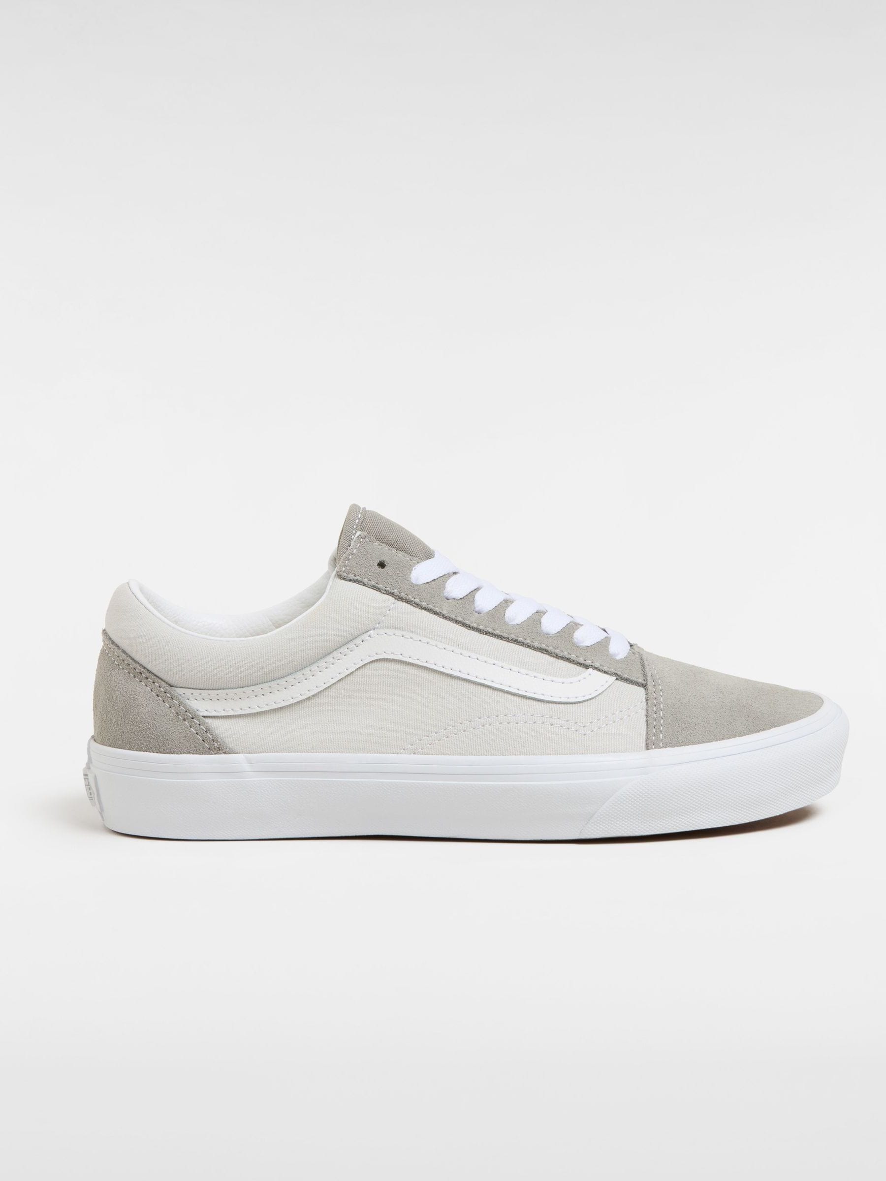 Mens grey vans trainers top