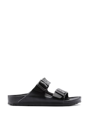 Birkenstock Crow Black Arizona Eva Sandals - Image 1 of 6
