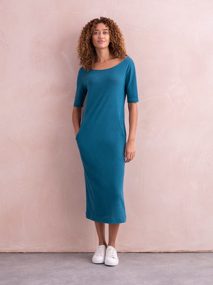 Celtic & Co. Cotton Button Back Dress - Image 1 of 6