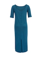 Celtic & Co. Cotton Button Back Dress - Image 4 of 6