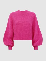 Florere Fluffy Crew Neck Jumper - Image 2 of 6
