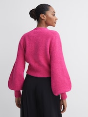Florere Fluffy Crew Neck Jumper - Image 4 of 6