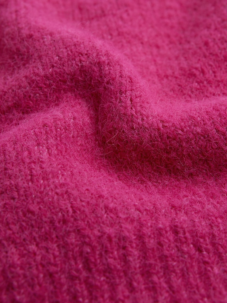 Florere Fluffy Crew Neck Jumper - Image 6 of 6