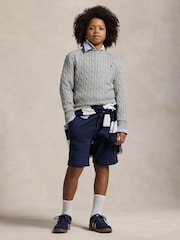 Suéter de punto trenzado con el logotipo de Polo Ralph Lauren - Imagen 3 de 5