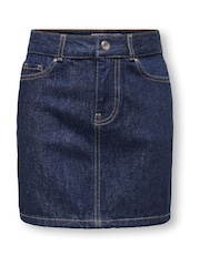 ONLY KIDS Blue Denim Short Skirt - Image 2 of 4