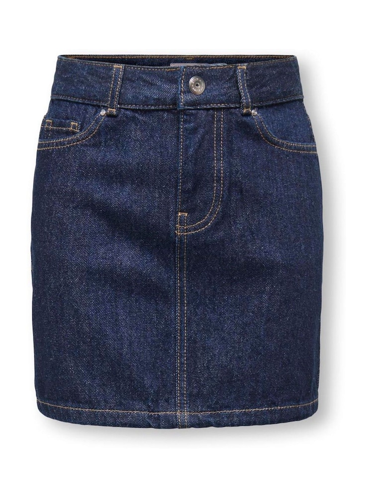 ONLY KIDS Blue Denim Short Skirt - Image 2 of 4