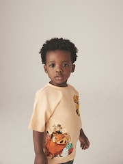 Orange 100% Cotton Lion King Short Sleeve T-Shirt (6mths-8yrs) - Image 3 of 7