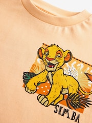 Orange 100% Cotton Lion King Short Sleeve T-Shirt (6mths-8yrs) - Image 7 of 7