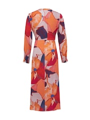 Celtic & Co. Tie Front Midi Dress - Image 5 of 8