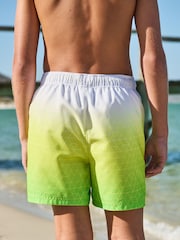 Green Dip Dye Swim Shorts (3-16yrs) - Image 3 of 7