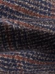 Brown Check Shacket With Wool - Image 10 of 10