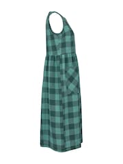 Celtic & Co. Green Button Detail Midi Dress - Image 4 of 5