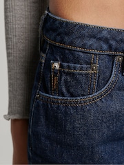 Blau - Superdry Hot Denim-Shorts - Bild 7 von 7