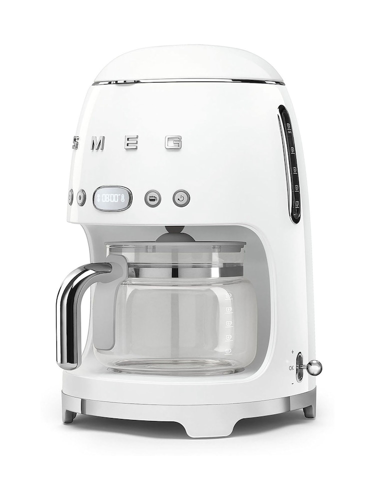 Smeg White Drip Coffee Machine - Image 2 of 8