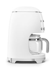 Smeg White Drip Coffee Machine - Image 3 of 8