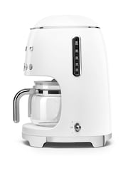 Smeg White Drip Coffee Machine - Image 4 of 8