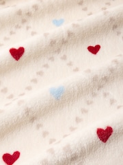 Chelsea Peers Fleece Sweetheart Print Dressing Gown - Imagen 7 de 7