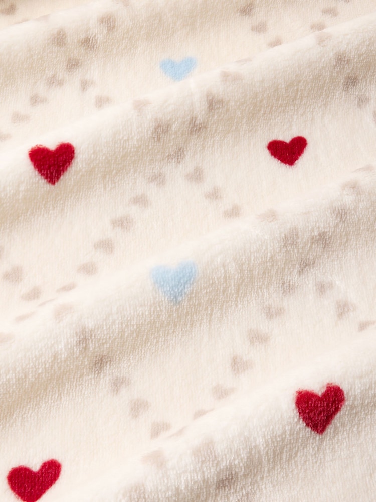 Chelsea Peers Fleece Sweetheart Print Dressing Gown - Imagen 7 de 7