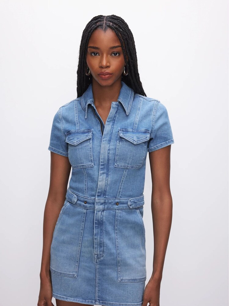 Good American Blue Fit for Success Dress - Image 4 of 4